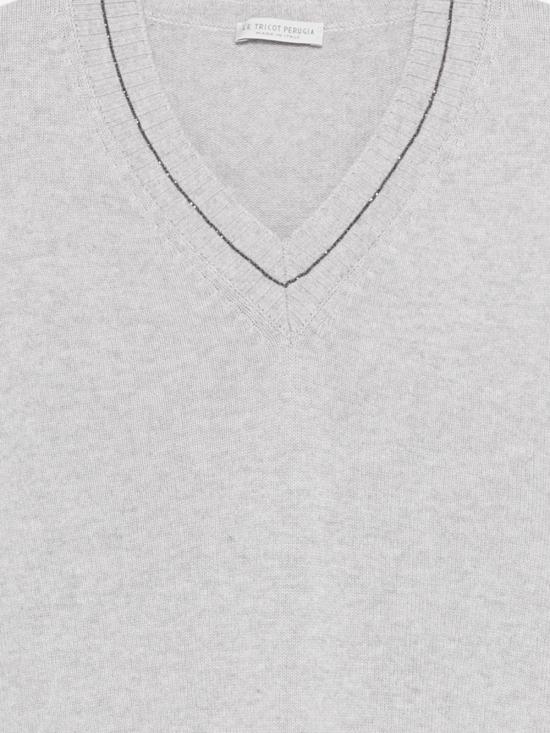 25FW 르 트리콧 페루자 스웨터 46314 5160 Grey - LE TRICOT PERUGIA