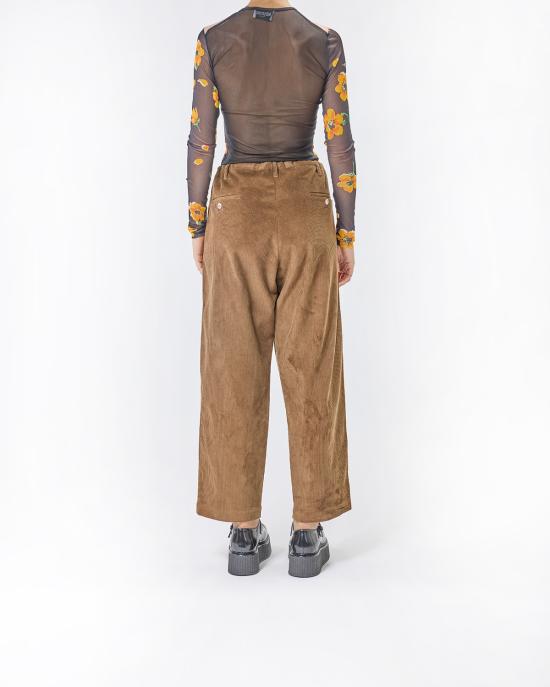 25FW 모스키노 스트레이트 팬츠 0343 8220 0095 marrone MARRONE CHIARO - MOSCHINO