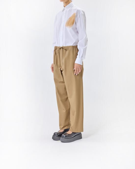 25FW 모스키노 스트레이트 팬츠 0349 8219 0084 marrone MARRONE - MOSCHINO