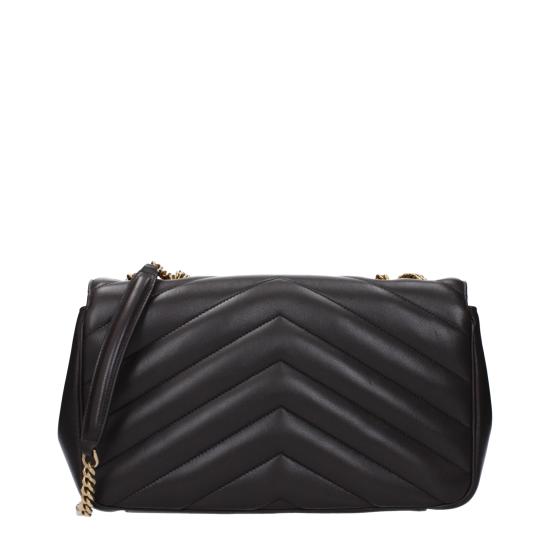  생로랑 루루 마틀라세 램스킨 미디움 숄더백 801439AAEAX1997 - SAINT LAURENT