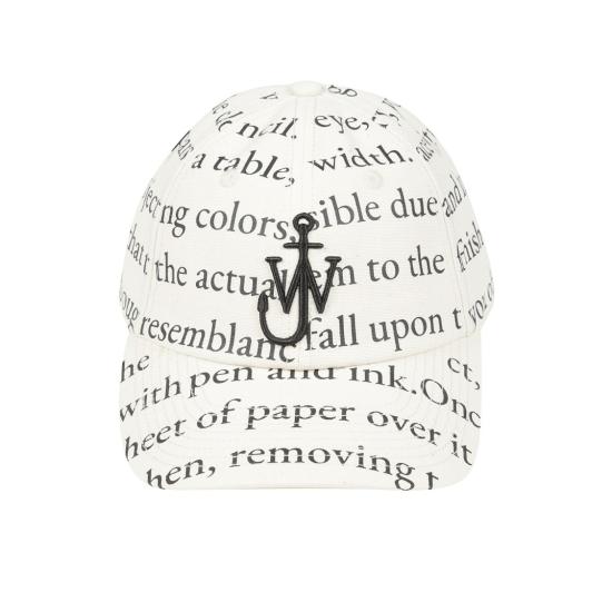 25SS JW앤더슨 볼캡 AC0398 FA0454 White