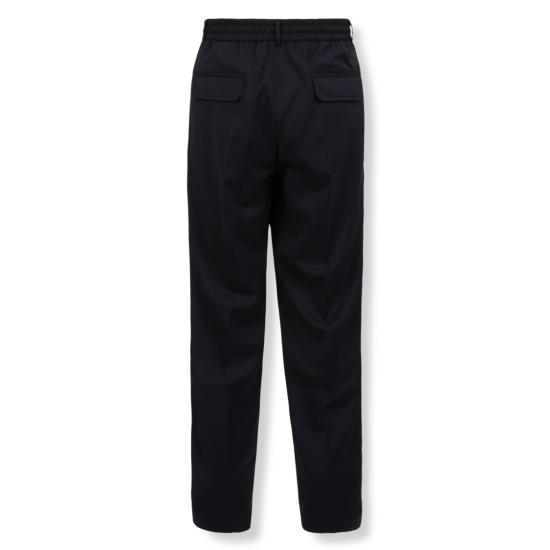 25FW 몽클레어 스트레이트 팬츠 K20912A00018 Black - MONCLER