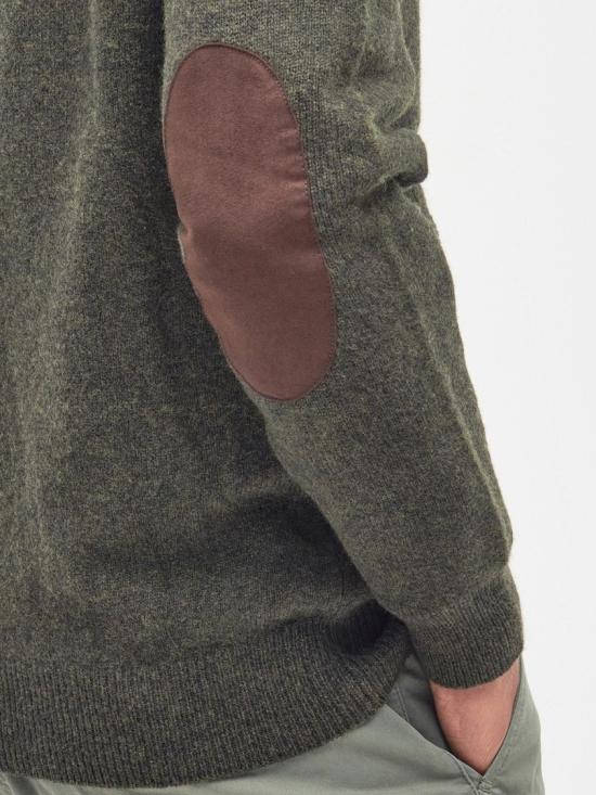 25FW 바버 가디건 MKN0731GN73 Green - BARBOUR