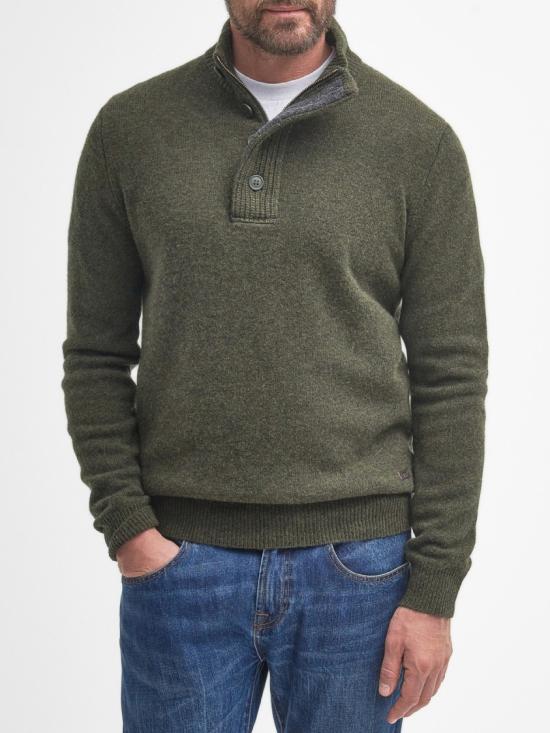 25FW 바버 터틀넥 MKN0585GN73 Green - BARBOUR
