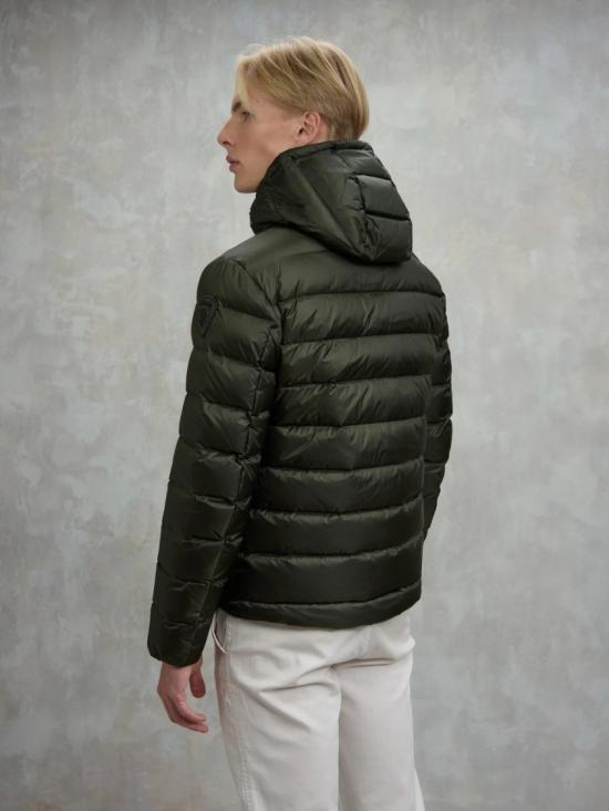 25FW 블라우어 숏패딩 UC03086006047678EI Green - BLAUER