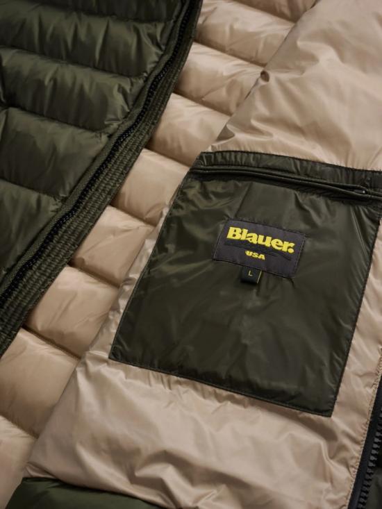 25FW 블라우어 숏패딩 UC03086006047678EI Green - BLAUER