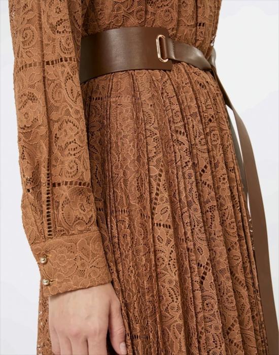 25FW 막스마라 롱 원피스 2526236041650001 Brown - MAX MARA