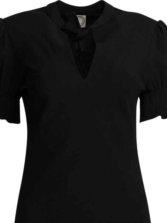 26SS 이네스 드 라 프레상쥬 롱 원피스 8R025VI005P099 Black - INES DE LA FRESSANGE