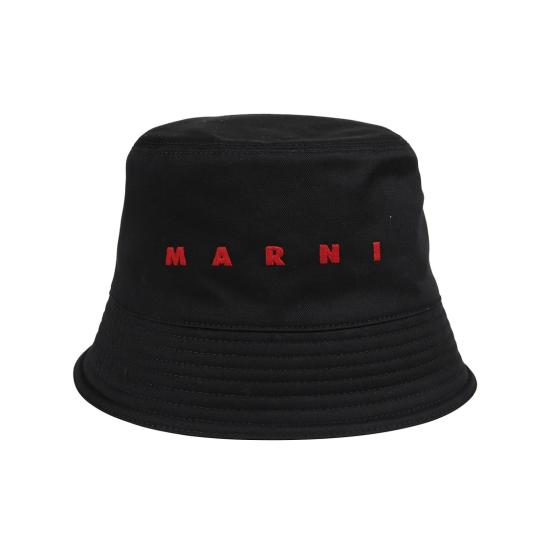 25SS 마르니 버킷햇 CLZC0110S0 UTC311 Black