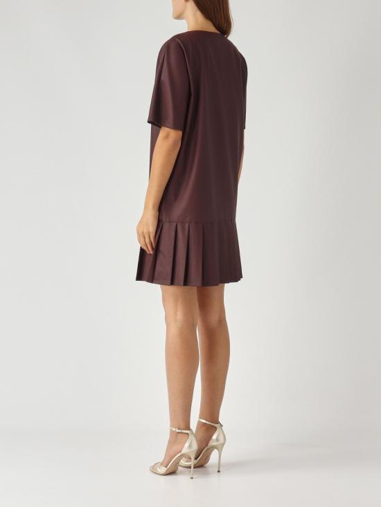 25FW 막스마라 미디 원피스 2526626058650002 Burgundy - MAX MARA