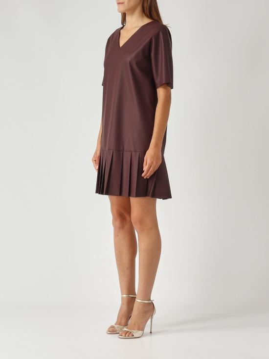 25FW 막스마라 미디 원피스 2526626058650002 Burgundy - MAX MARA