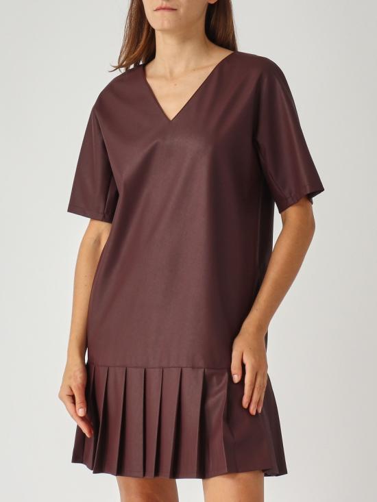 25FW 막스마라 미디 원피스 2526626058650002 Burgundy - MAX MARA