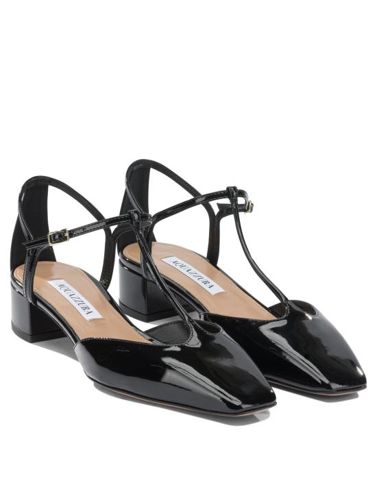26SS 아쿠아주라 힐/펌프스 SBEMIDP0PAT000 Black - AQUAZZURA