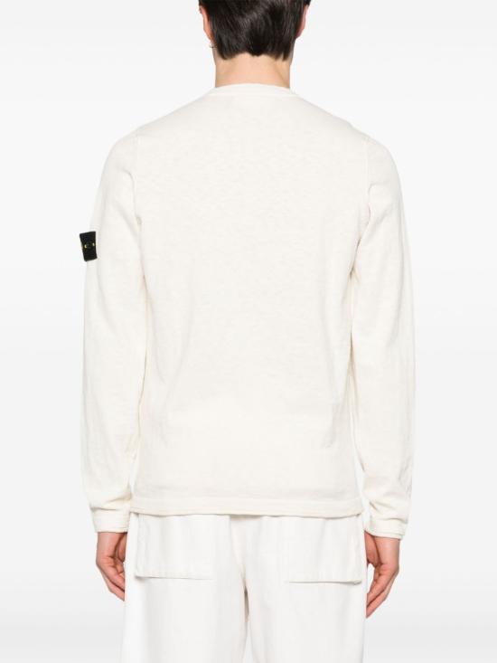 26SS 스톤 아일랜드 스웨터 L1S155100052 S00B0V0093 White - STONE ISLAND