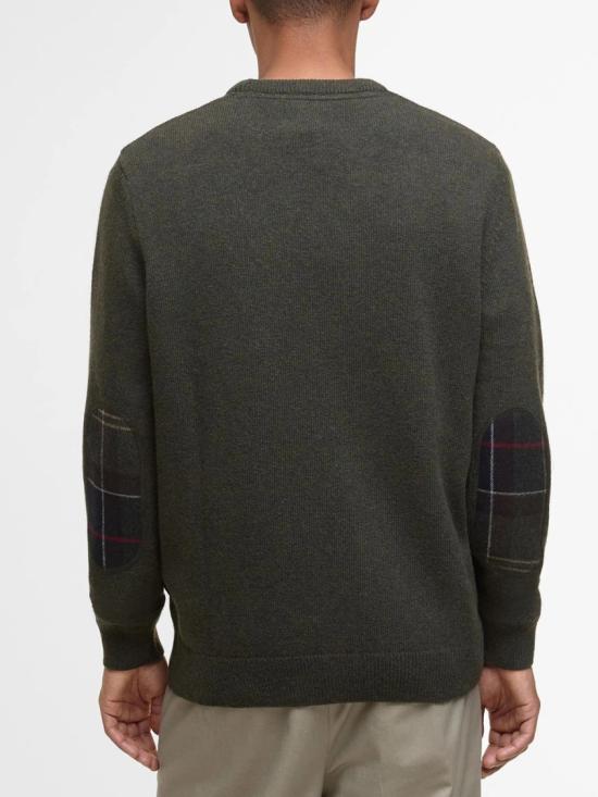 25FW 바버 스웨터 MKN1576OL91 Green - BARBOUR