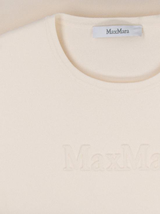 26SS 막스마라 반팔 티셔츠 2611361098600 001 White - MAX MARA