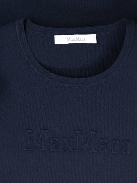 26SS 막스마라 반팔 티셔츠 2611361098600 004 Blue - MAX MARA