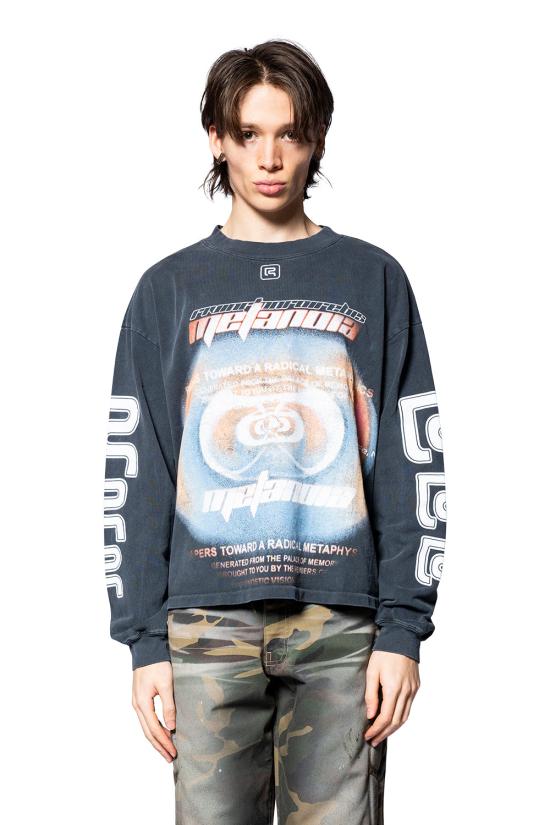 26SS 리빙톤 르아 레비스 123 긴팔 티셔츠 DIVN LS06 FBLK