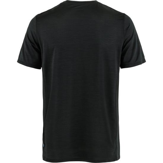 26SS 피엘라벤 반팔 티셔츠 12600257550 BLACK DOM - FJALLRAVEN