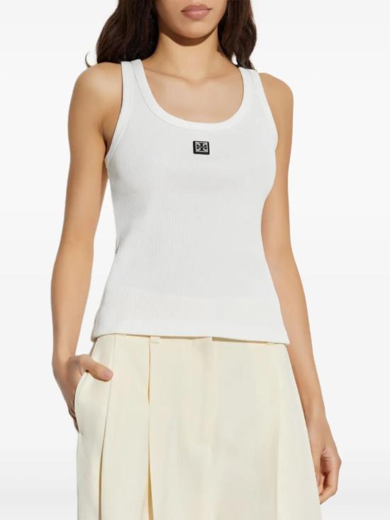 26SS 토리버치 민소매 티셔츠 165173047 White - TORY BURCH