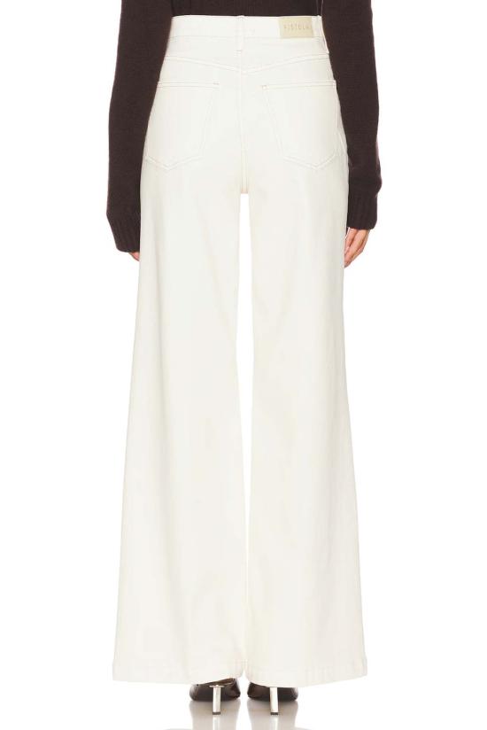  피스톨라 데님 팬츠 라나, 에크루 진을 입고 - PISTOLA