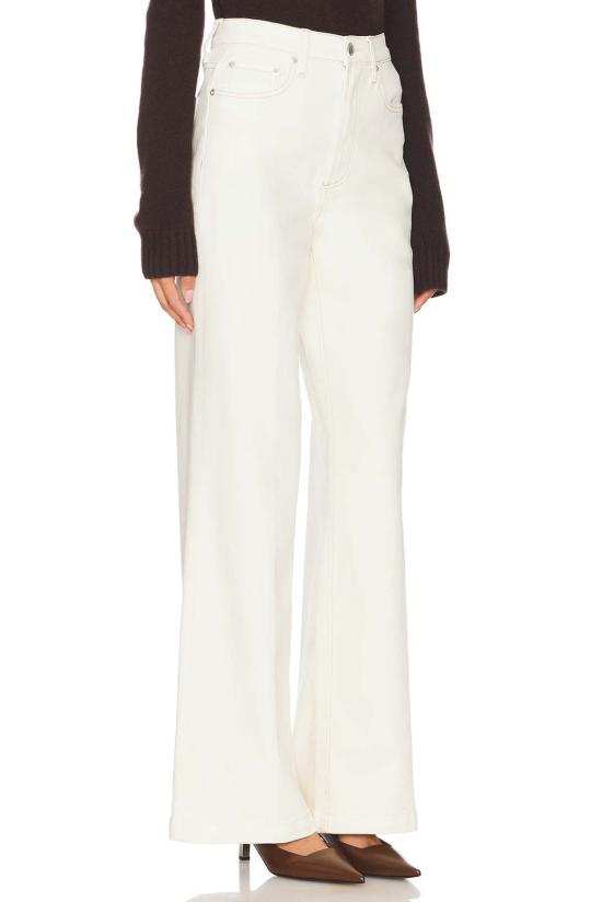  피스톨라 데님 팬츠 라나, 에크루 진을 입고 - PISTOLA