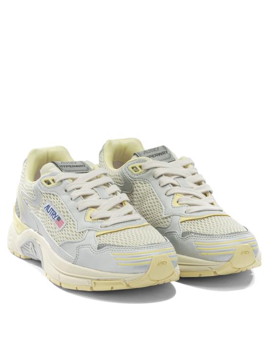 26SS 오트리 HYPERWAY 하이퍼웨이 스니커즈 HYLWMV06 Silver - AUTRY