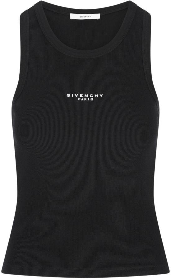 26SS 지방시 민소매 티셔츠 BW70FPP7BR001 BLACK