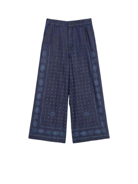 25FW 막스마라 스트레이트 팬츠 2525186011650013 Blue