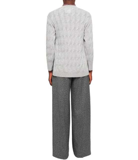 25FW 막스마라 스웨터 2526366098650005 Grey - MAX MARA