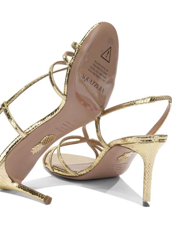 26SS 아쿠아주라 샌들 TTMMIDS1MSKSOG Gold - AQUAZZURA