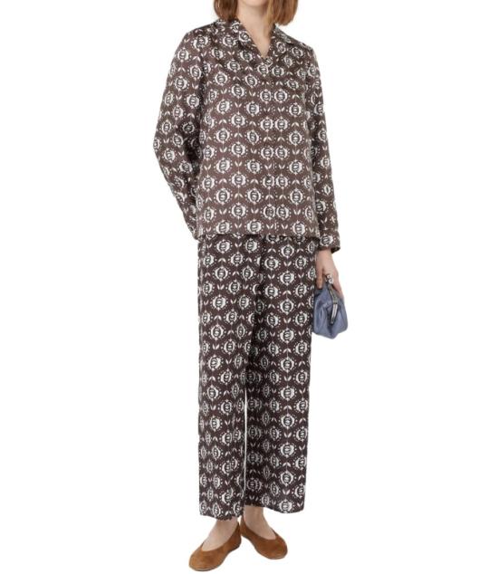 25FW 막스마라 블라우스 2525116061650001 Brown - MAX MARA