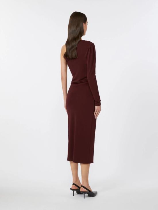 25FW 막스마라 미디 원피스 2526626021650002 Burgundy - MAX MARA