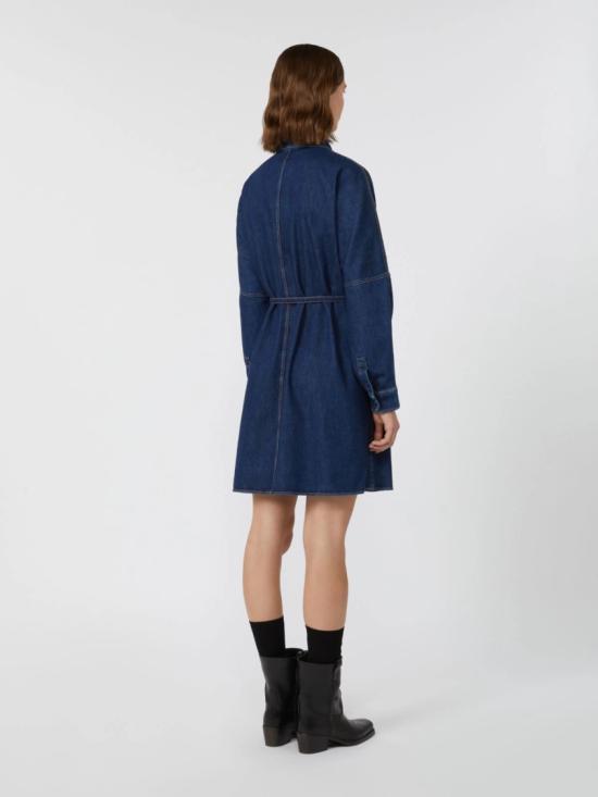 25FW 막스마라 데님 원피스 2525226081650001 Blue - MAX MARA