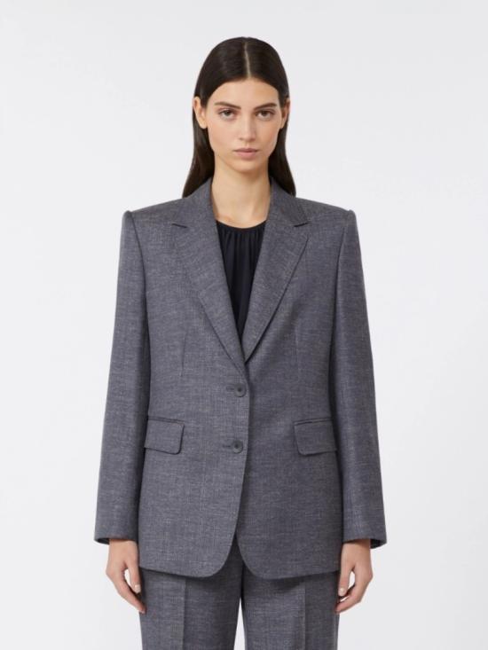 25FW 막스마라 자켓 2526046071650003 Blue - MAX MARA