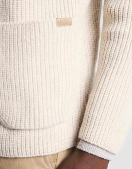 25FW 페이 가디건 NMMC1512320WLHC002 Neutrals - FAY