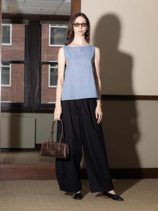  베이스레인지 민소매 티셔츠 덱티 탑 - BASERANGE