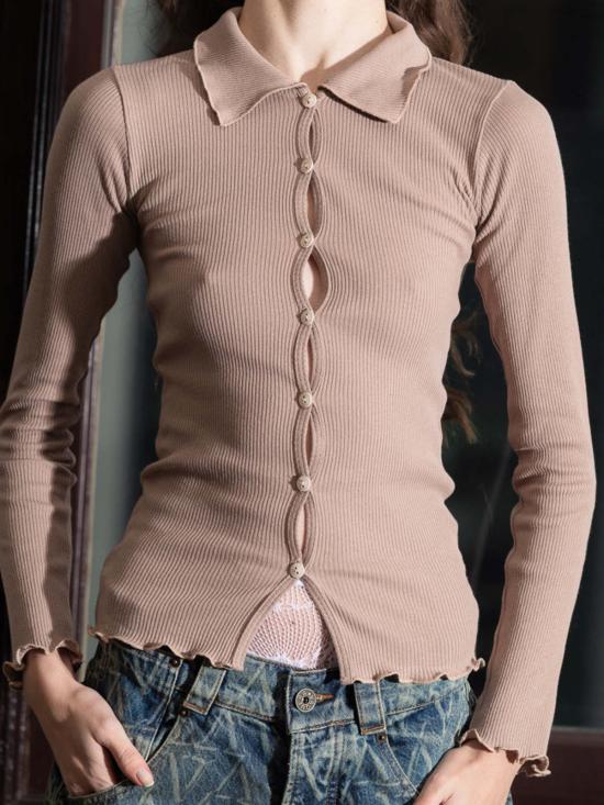  베이스레인지 긴팔 티셔츠 아이소 셔츠 - BASERANGE