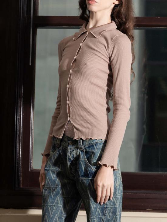  베이스레인지 긴팔 티셔츠 아이소 셔츠 - BASERANGE