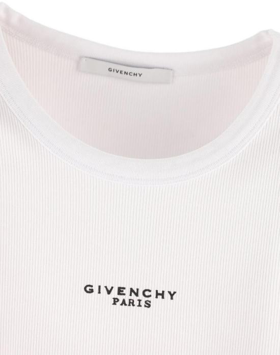 26SS 지방시 민소매 티셔츠 BW70FPP7BR100 WHITE - GIVENCHY