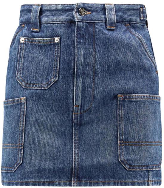 26SS 지방시 숏 스커트 BW410P517B420 BLUE