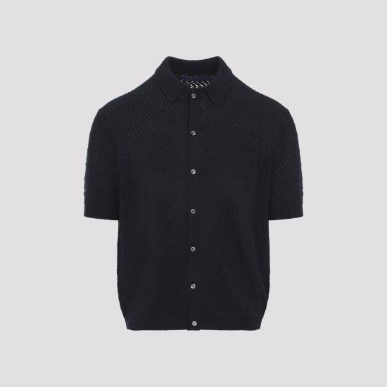 26SS 랄프로렌 퍼플라벨 가디건 790P05455001 CLASSIC CHARMAIN NAVY - RALPH LAUREN PURPLE LABEL