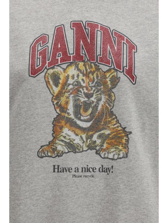 26SS 가니 타이거 후드 A1060024 920 GREY - GANNI