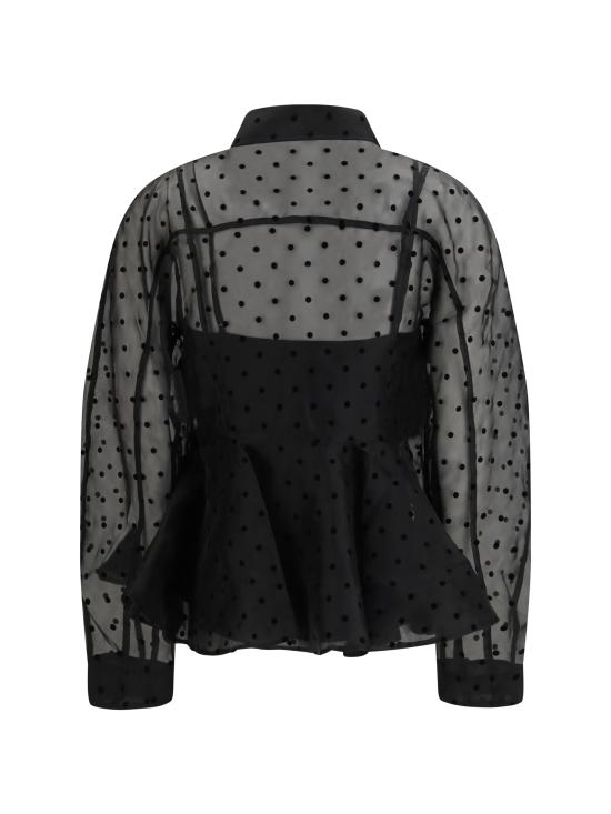 26SS 가니 셔츠 A1040083 099 BLACK - GANNI