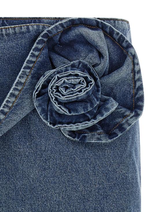 26SS 마그다뷰트림 미디 스커트 147426DARKBLUE Blue - MAGDA BUTRYM