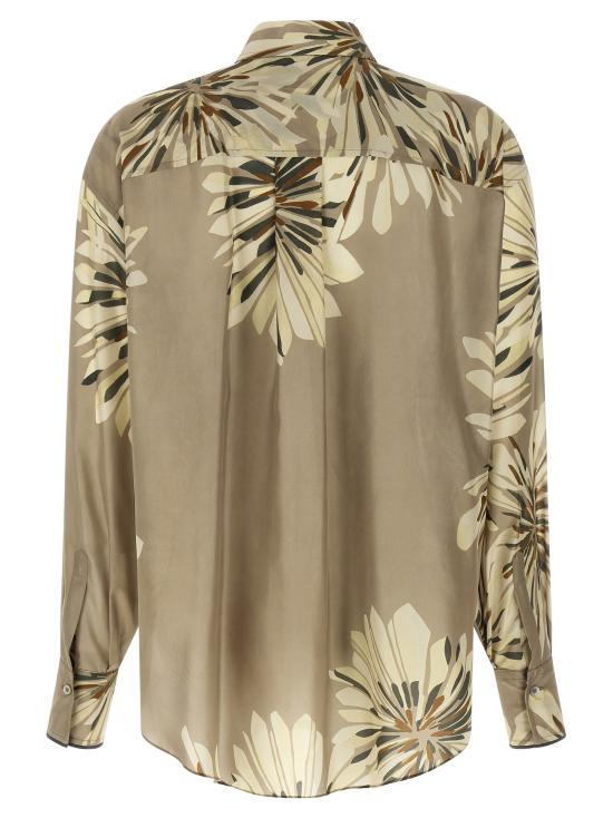 26SS 브루넬로 쿠치넬리 블라우스 MQ967RH206C009 Green - BRUNELLO CUCINELLI