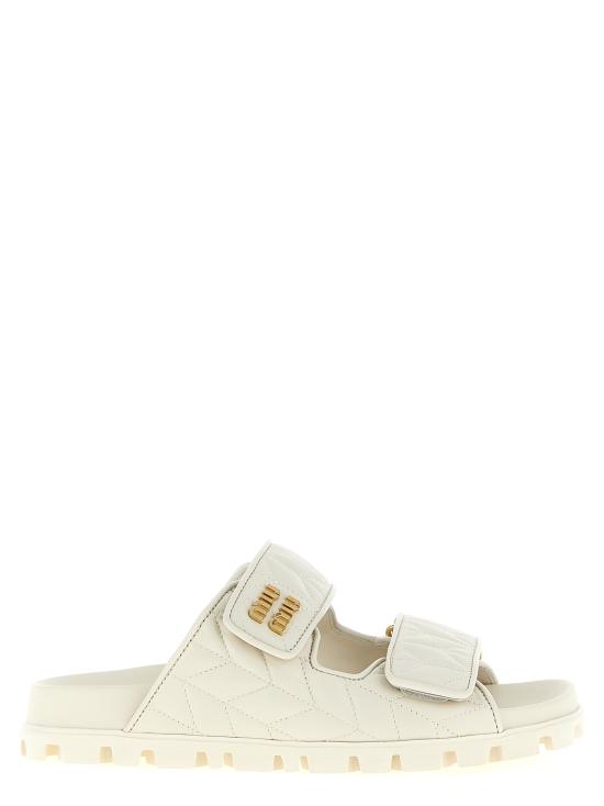 26SS 미우미우 샌들 5XX640F01088TF0009 White