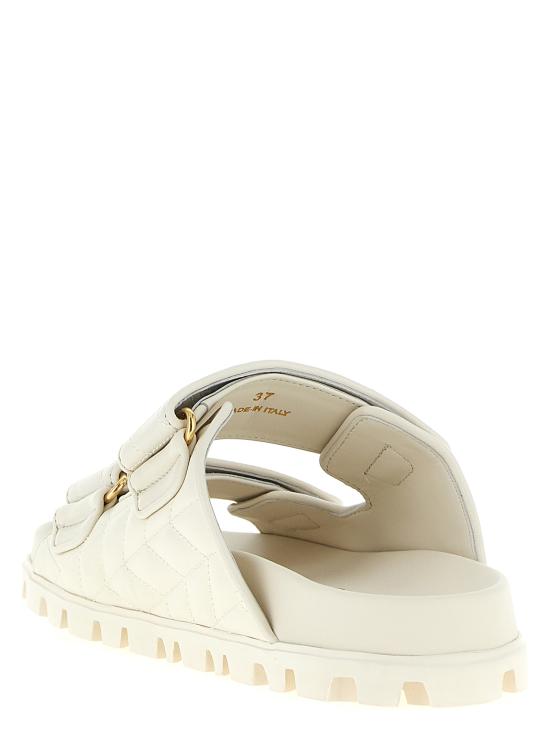 26SS 미우미우 샌들 5XX640F01088TF0009 White - MIU MIU