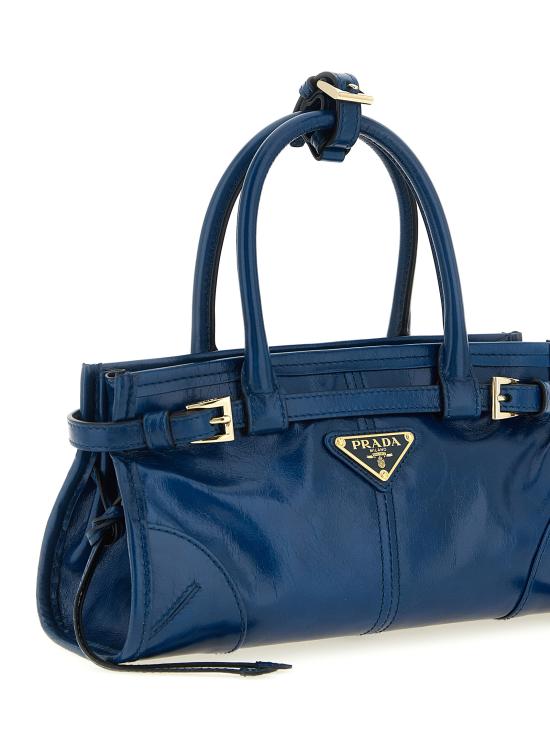 26SS 프라다 보니 미니 핸드백 1BA486VOOO2CYRF03XM Blue - PRADA