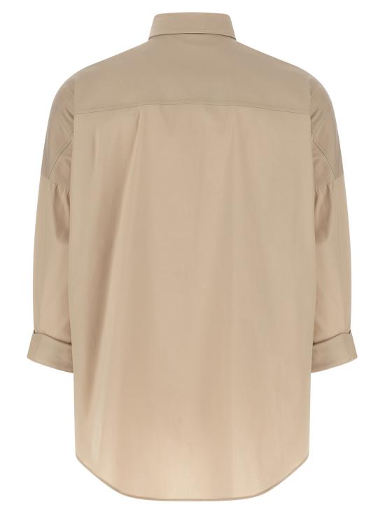 26SS 브루넬로 쿠치넬리 코튼 포플린 셔츠 M0091MA636C9272 Beige - BRUNELLO CUCINELLI